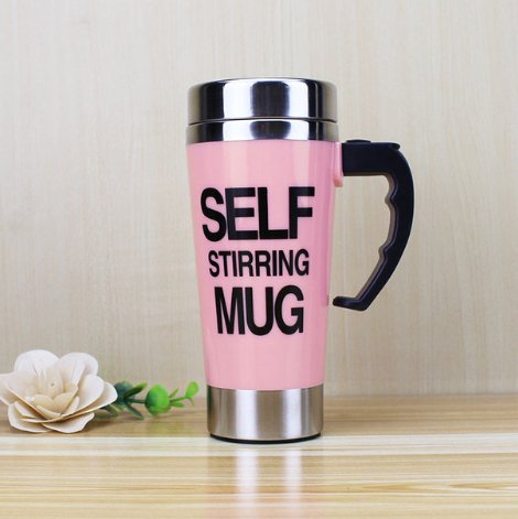 Self stirring Drinking mugsSelf stirring mugs