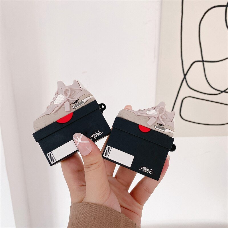 Sneakers Shoe Box Earphone CaseAir pods accessories