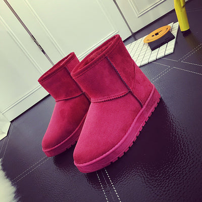 Snow Boots Winter Faux Fur Women ShoesAppeals