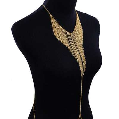  Tassel Retro Sexy daggling body chainAppeals