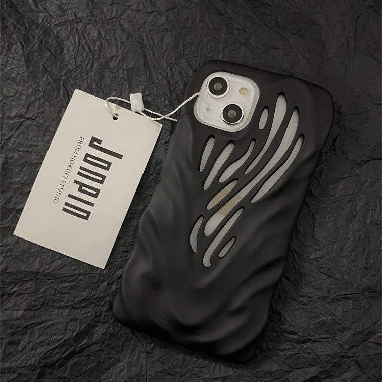 Titanium Gray Wind Hollowed Out Suitable For 1413 Phone CasesPhone case
