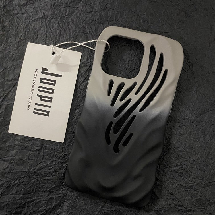 Titanium Gray Wind Hollowed Out Suitable For 1413 Phone CasesPhone case