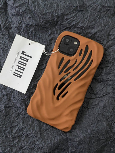 Titanium Gray Wind Hollowed Out Suitable For 1413 Phone CasesPhone case