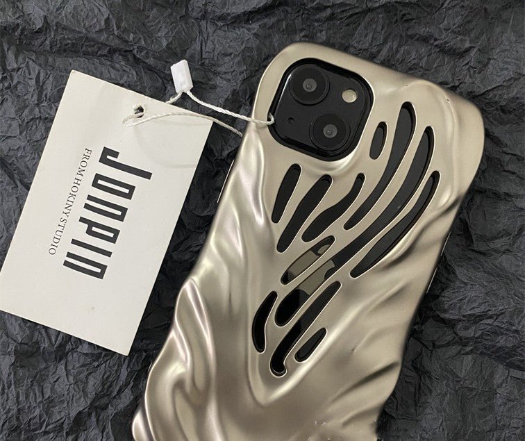 Titanium Gray Wind Hollowed Out Suitable For 1413 Phone CasesPhone case