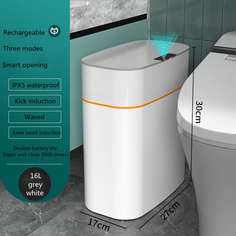 Touchless Smart Trash Can With lidSmart trash can