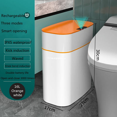 Touchless Smart Trash Can With lidSmart trash can