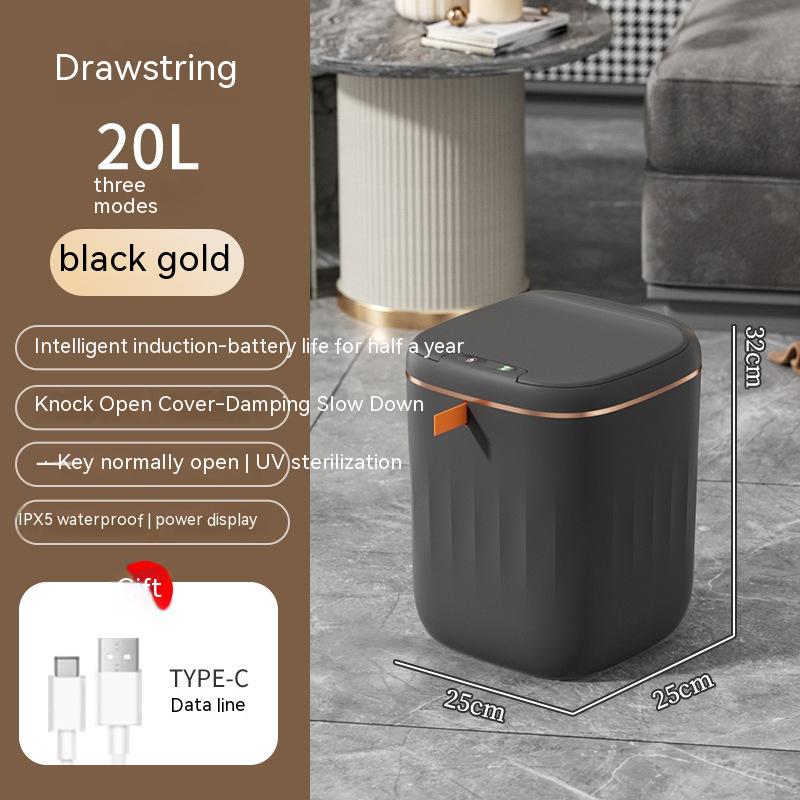 Touchless Smart Trash Can With lidSmart trash can