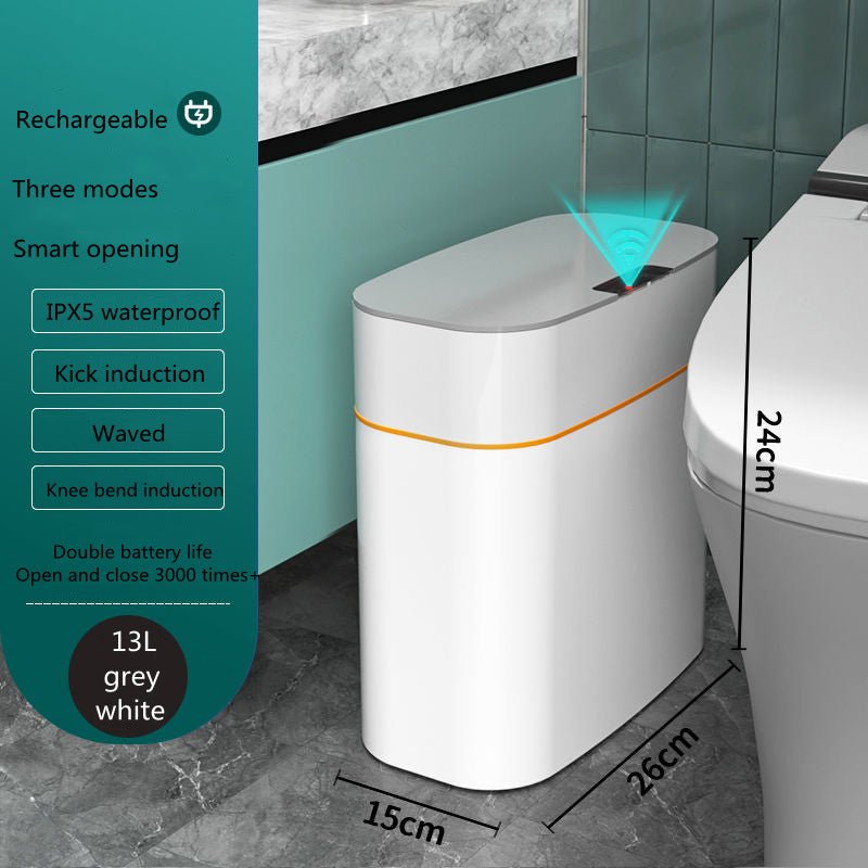 Touchless Smart Trash Can With lidSmart trash can