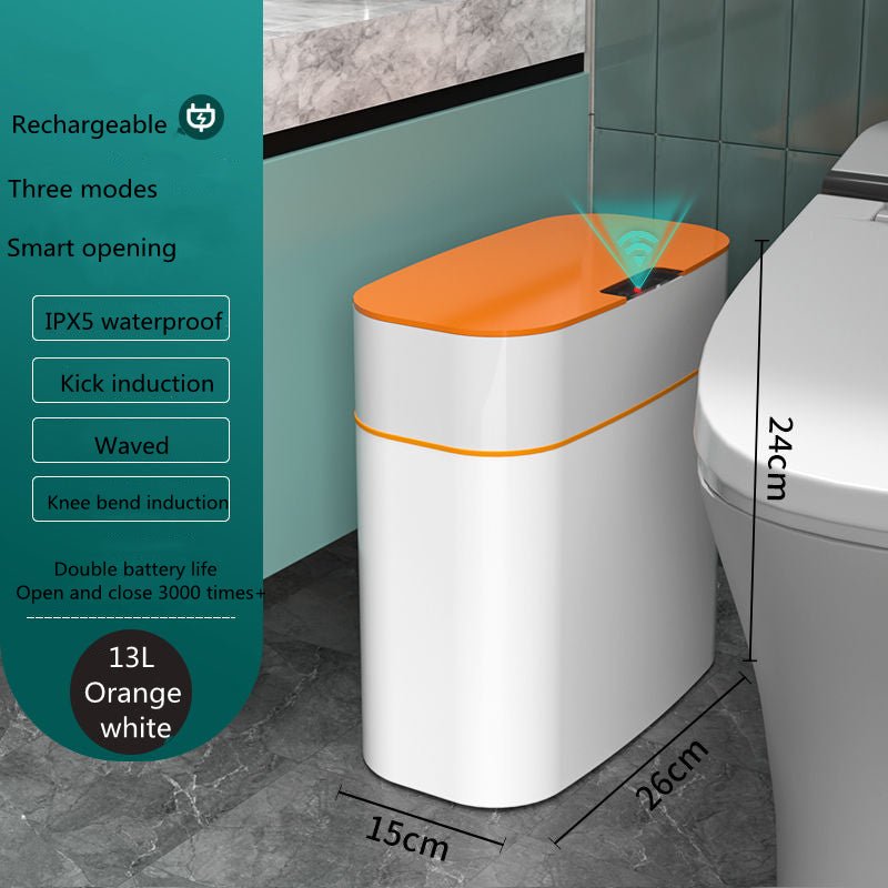 Touchless Smart Trash Can With lidSmart trash can