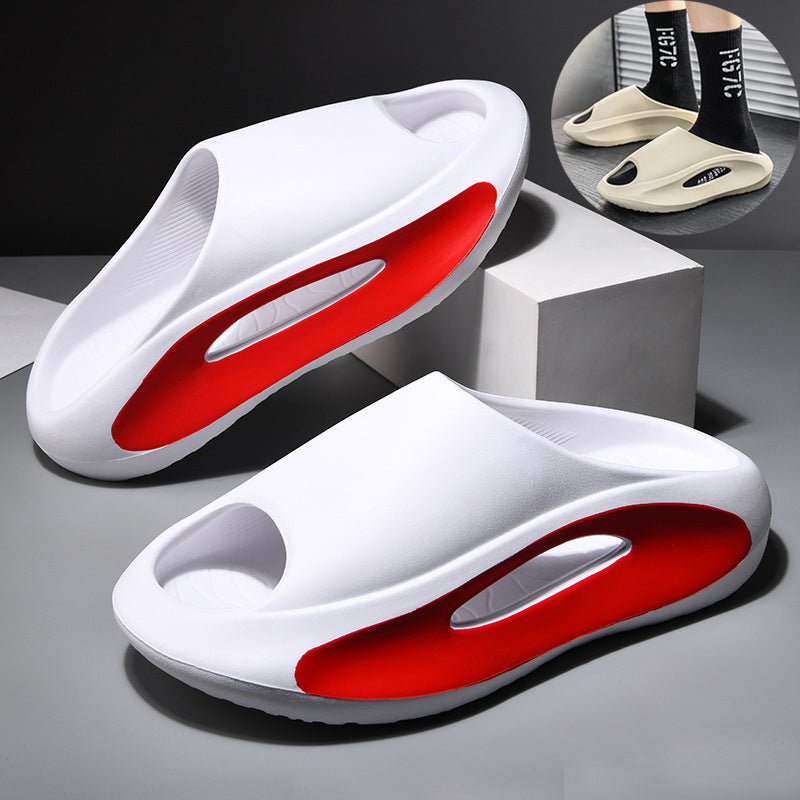 Women Men Peep Toe Slippers