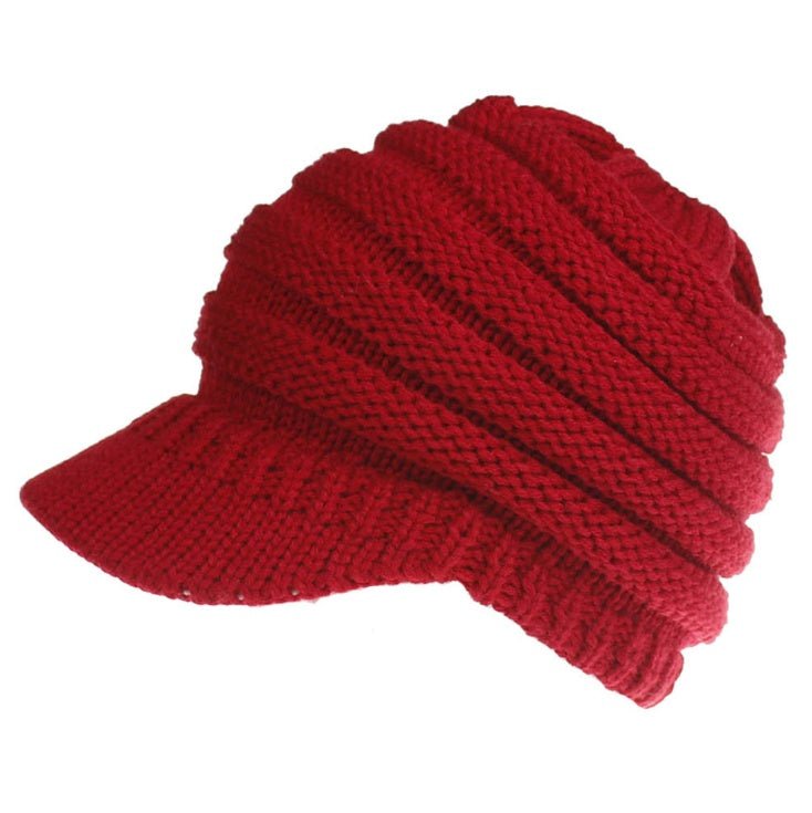 Women Ponytail Beanies Autumn Winter HatsAppeals