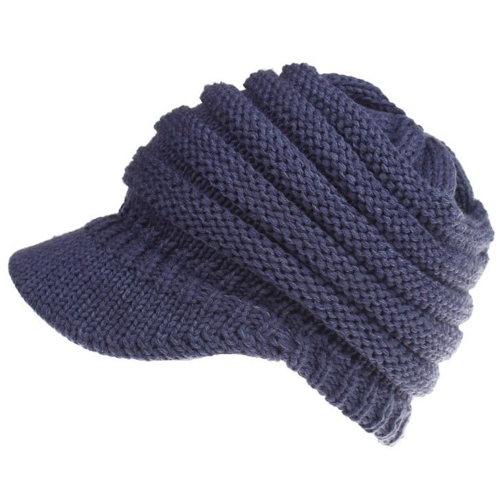 Women Ponytail Beanies Autumn Winter HatsAppeals