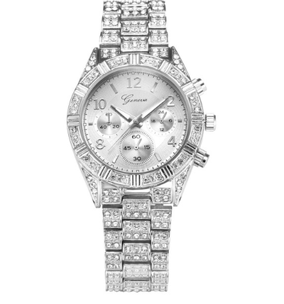 Women stainless steel sports watchWatch