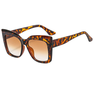 Rectangle Big Frame Cat Eye Sunglasses - Le’Nique Closet 