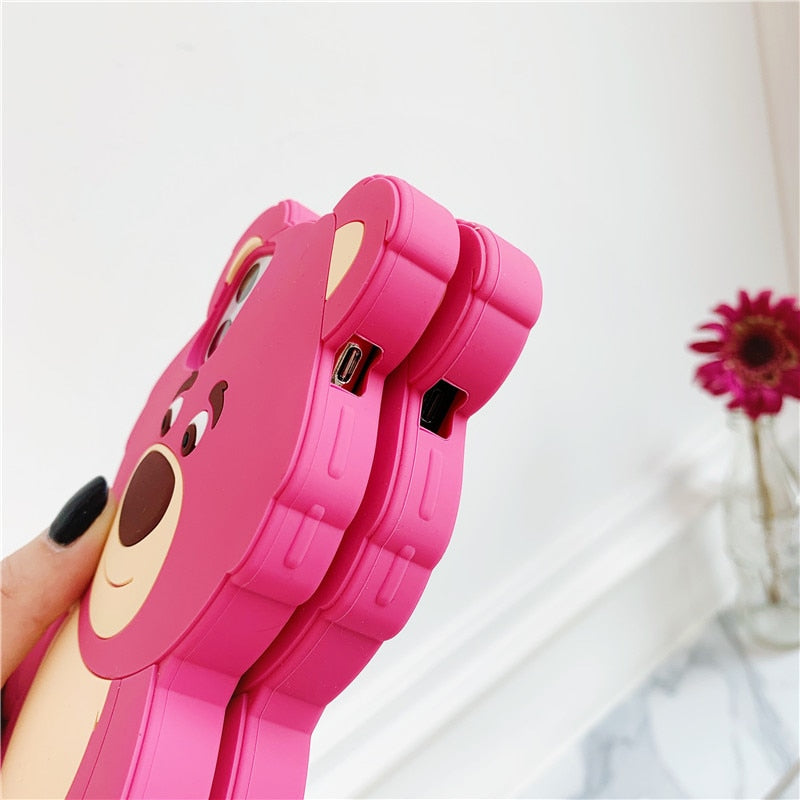 Strawberry Bear iPhones cases - Le’Nique Closet 
