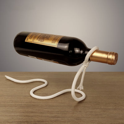 Suspended Rope Wine Bottle - Le’Nique Closet 